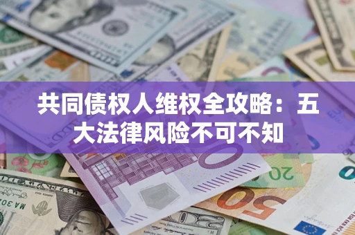 北京共同债权人维权全攻略：五大法律风险不可不知