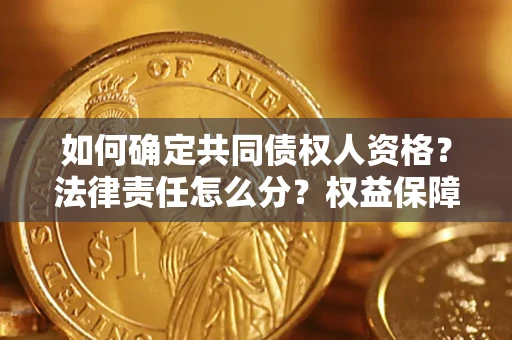 北京如何确定共同债权人资格？法律责任怎么分？权益保障技巧揭秘！