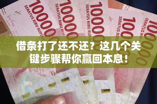北京借条打了还不还？这几个关键步骤帮你赢回本息！