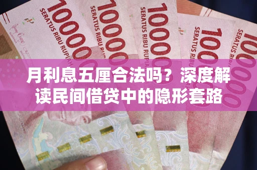 北京月利息五厘合法吗？深度解读民间借贷中的隐形套路
