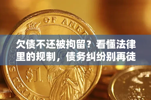 北京欠债不还被拘留？看懂法律里的规制，债务纠纷别再徒劳奔波