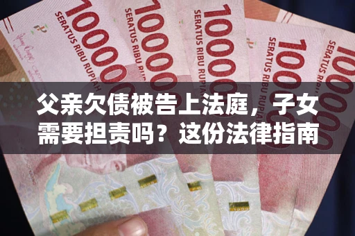 北京父亲欠债被告上法庭，子女需要担责吗？这份法律指南必须看完