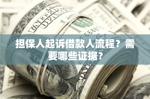 北京担保人起诉借款人流程？需要哪些证据？